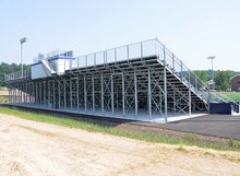 Leg truss bleachers